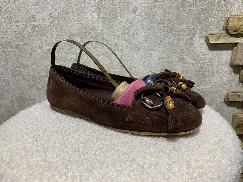 Donna Gucci Mocassini Marrone 36