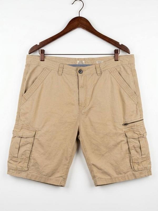Homme ACW85 Shorts Cargo Beige Coton XL
