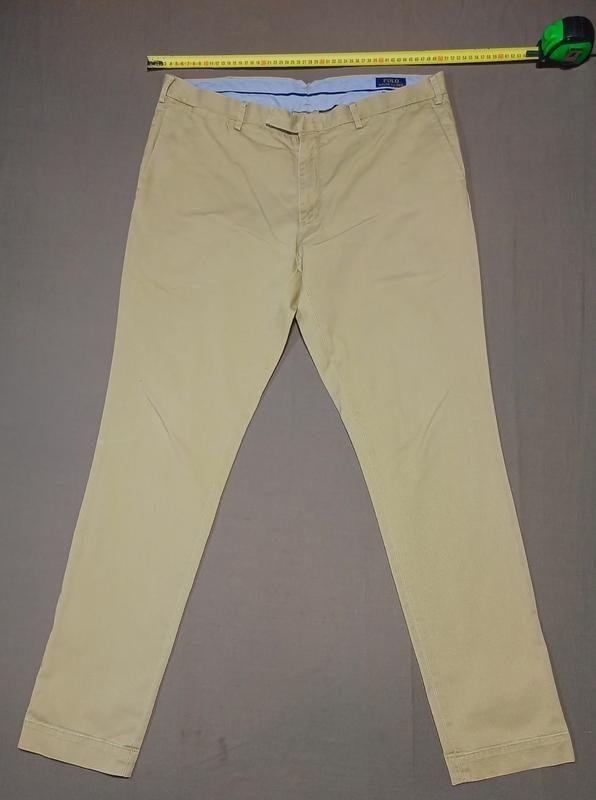Men Polo Ralph Lauren Trousers Mustard Cotton 38