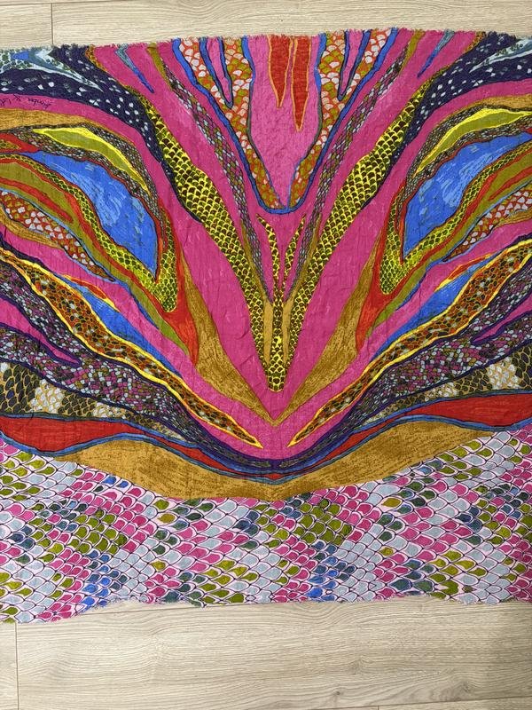 Schal Bimba y lola Mehrfarbig 115x125