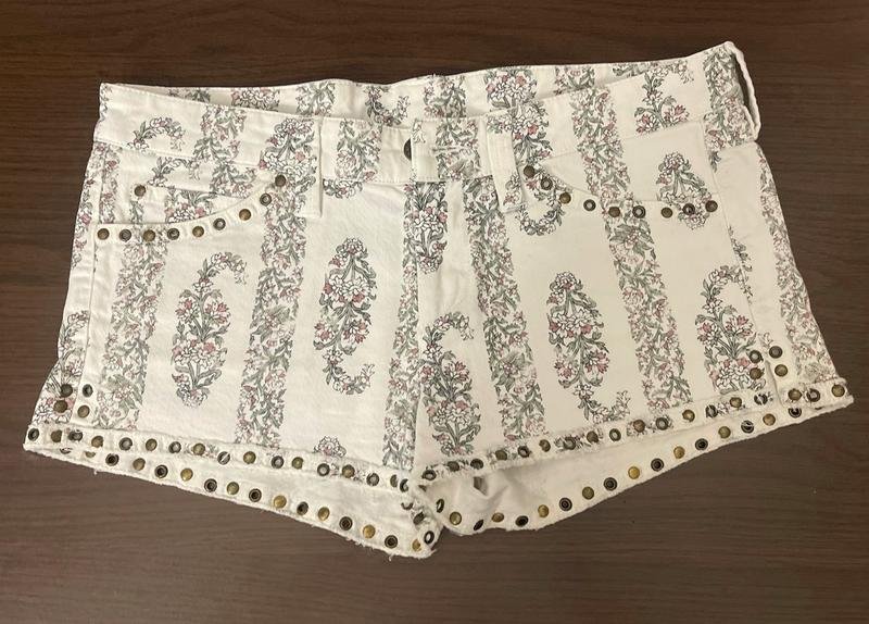 Damen Isabel Marant Shorts Weiß Baumwolle 38