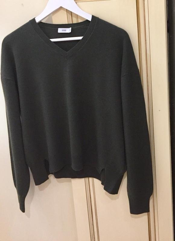 Donna CLOSED Maglione Verde Cashmere S