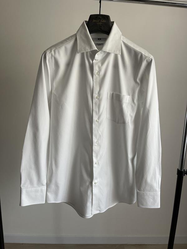 Homme Uniqlo Chemise Blanche Coton L