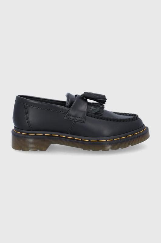 Women Dr. Martens Loafers Black Leather 34