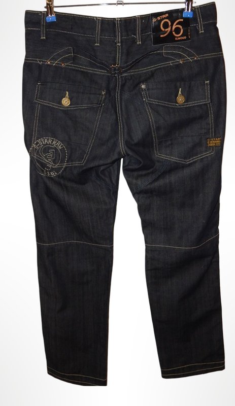 Herren G-Star Raw Jeans Marineblau Denim 48
