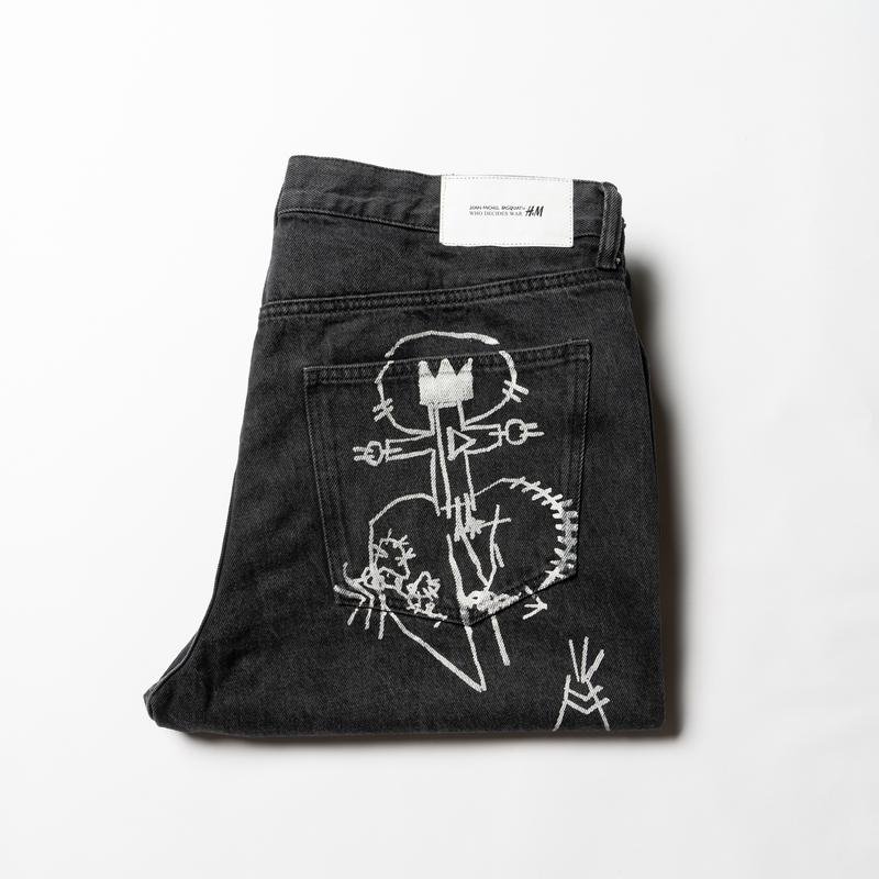 Herren H&M Jeans Grau Denim 36