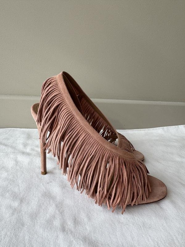 Femme Aquazzura Talons Beige Suède 37