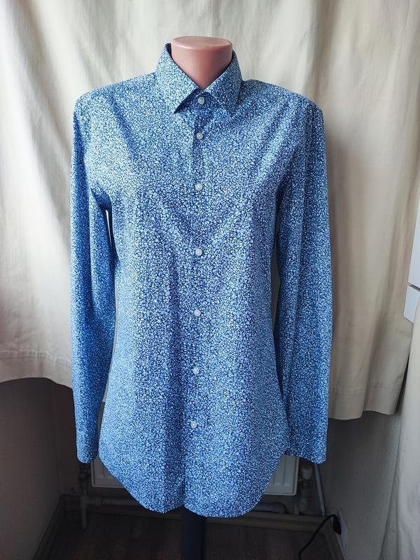 Donna Hugo Boss Camicia Bianca Cotone 38