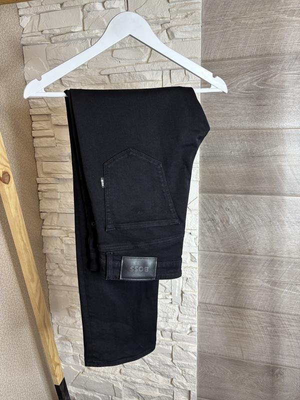 Herren Boss Jeans Schwarz Baumwolle 32
