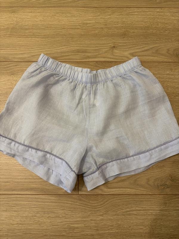 Women Intimissimi Shorts Blue Linen M