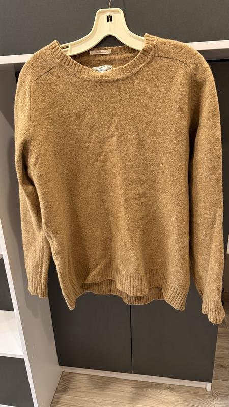 Homme Gant Pull Marron Laine S