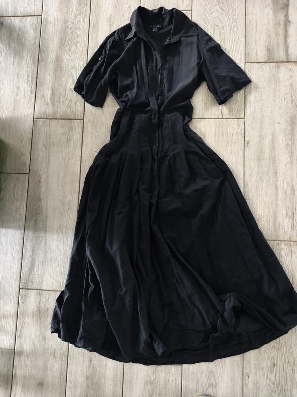 Femme Gant Robe Noire S