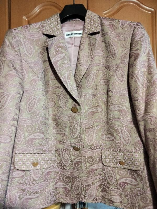 Donna Gerry Weber Giacca Rosa Viscosa 42