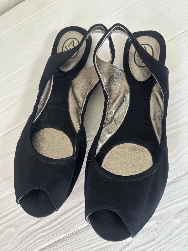 Femme Ash Talons Noir Satin 38.5