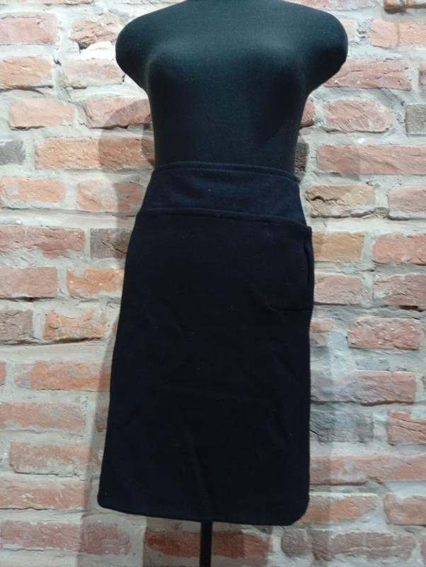 Женская Jil Sander Юбка Чёрная Шерсть 36
