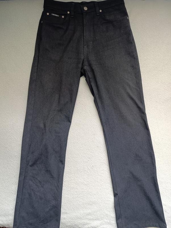 Herren Hugo Boss Hose Grau Baumwolle M