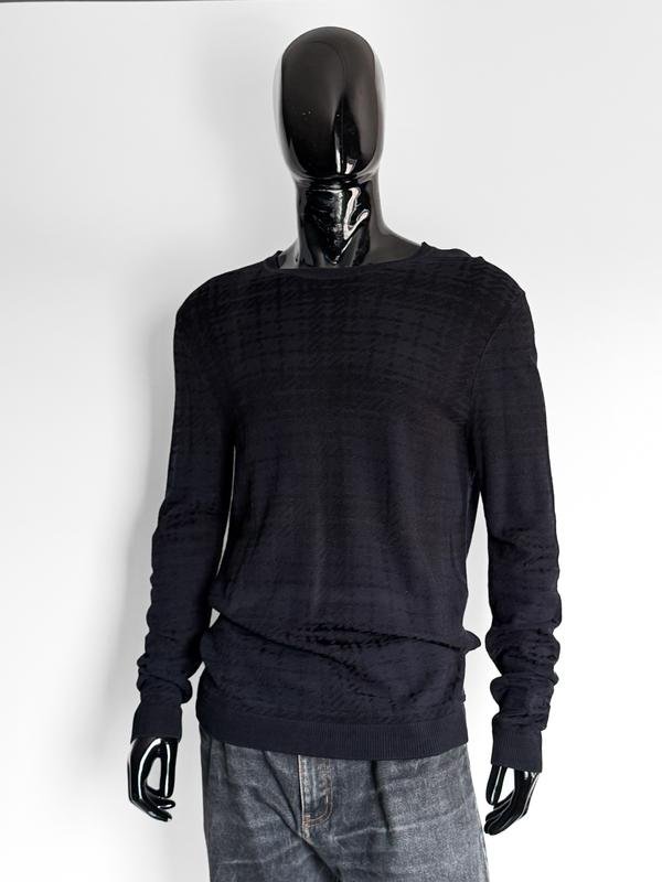 Herren Hugo Boss Pullover Schwarz XL