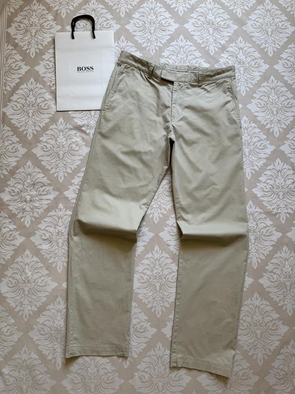 Herren Hugo Boss Hose Beige 34