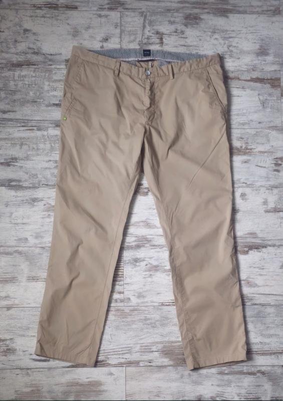 Herren Hugo Boss Hose Beige Baumwolle L