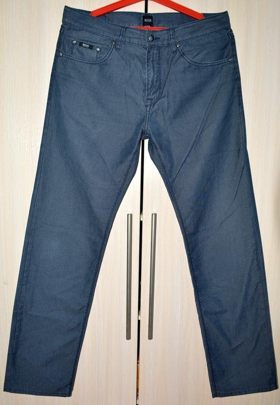 Herren Hugo Boss Jeans Anthrazit Denim W33L36