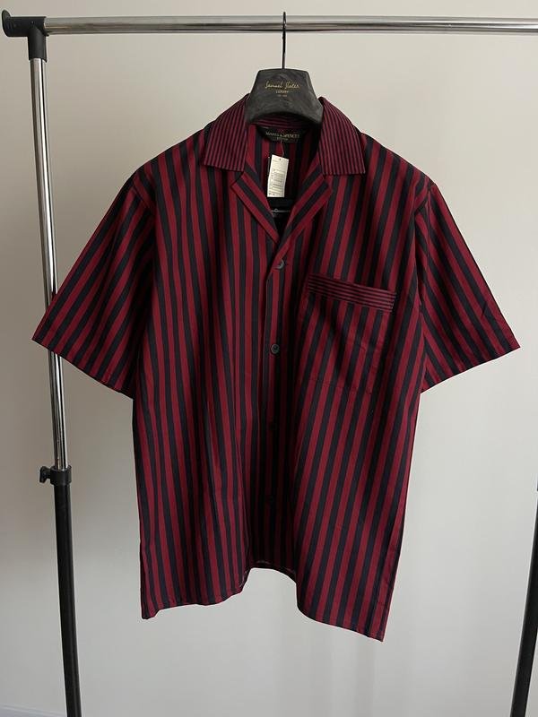 Men Marks & Spencer Shirt Black  M