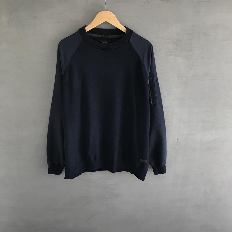 Herren Pepe Jeans Pullover Marineblau Viskose XXL