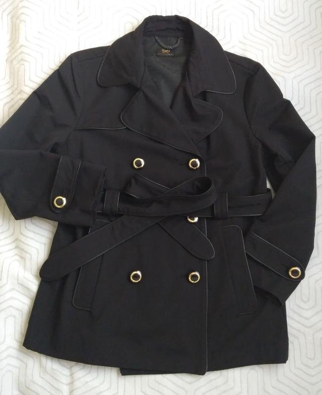 Damen Anya Hindmarch Trenchcoat Schwarz 38 / M /
