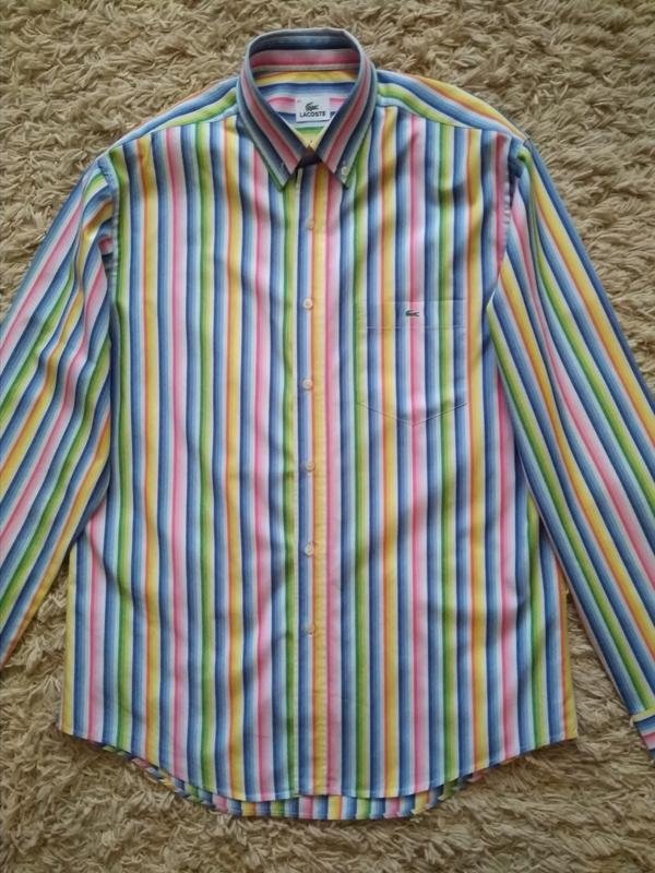 Homme Lacoste Chemise Multicolore 40 /L / 48