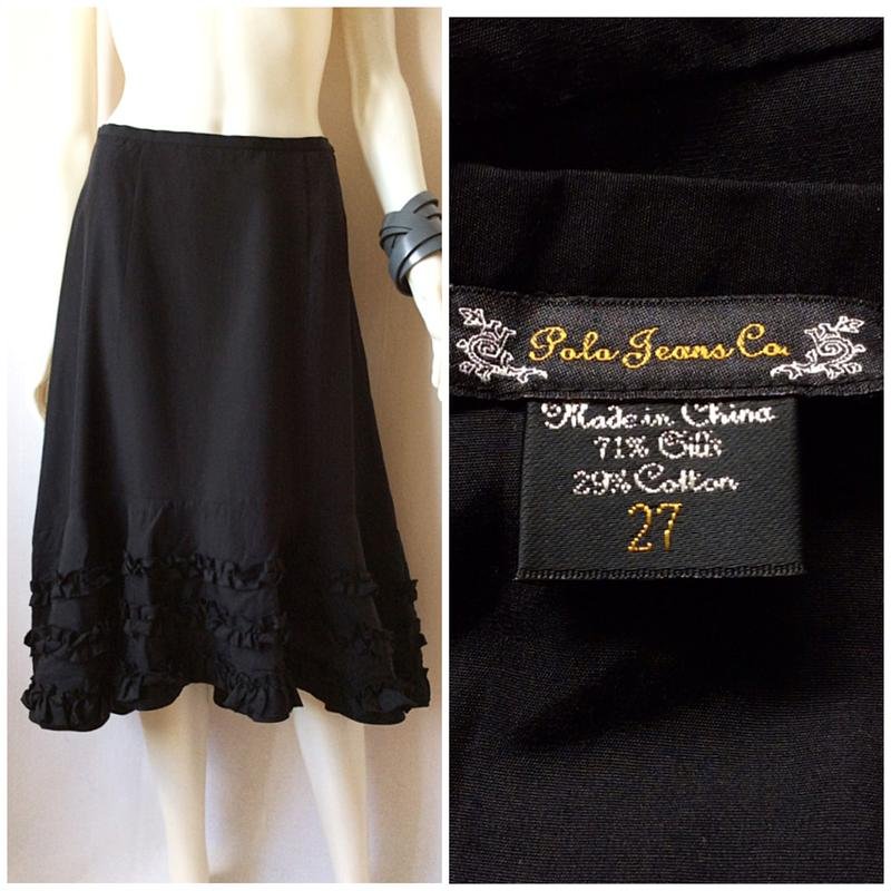 Женская Polo Jeans Юбка Чёрная 38 / M / 46