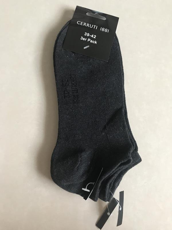 Homme Cerruti Chaussettes Gris 39-42