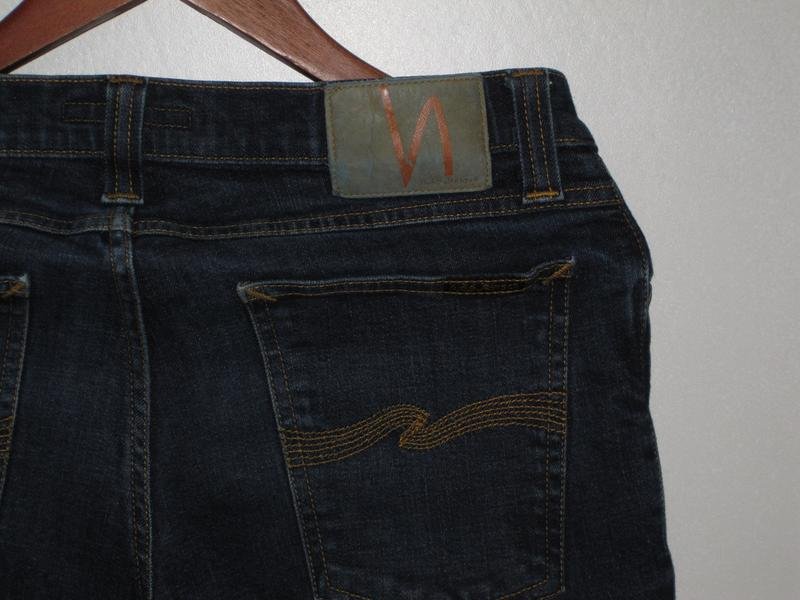 Men Nudie Jeans Shorts Navy 31