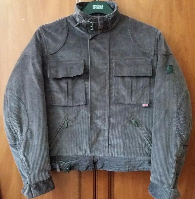 Men Belstaff Jacket Purple Cotton 36 / S / 44