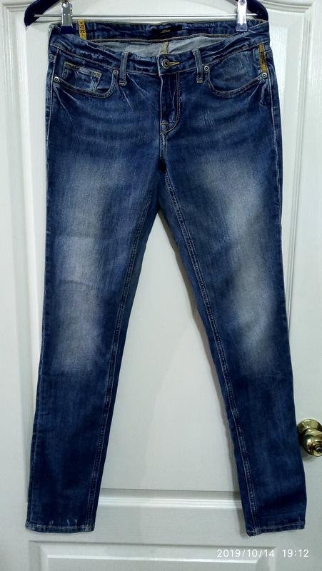 Damen Melvin & Hamilton Jeans Türkis 29 / M