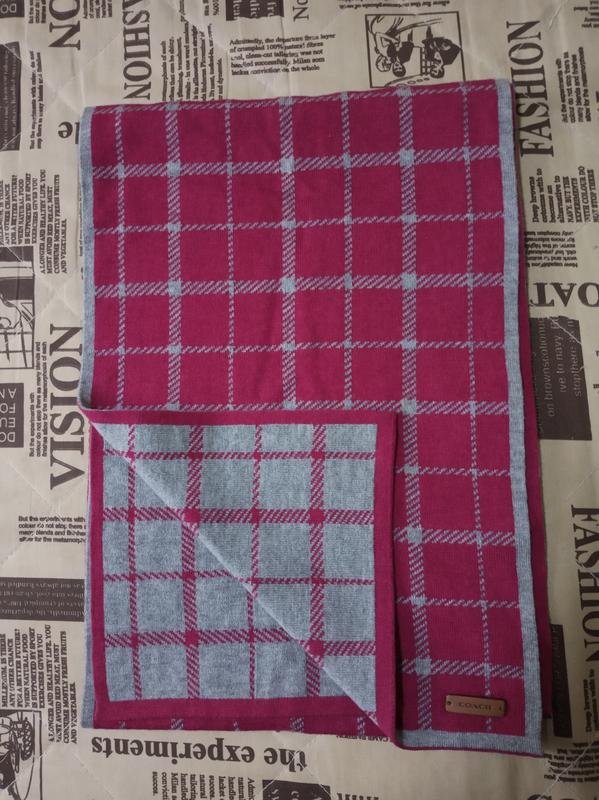 Women Coach Scarf Grey One size