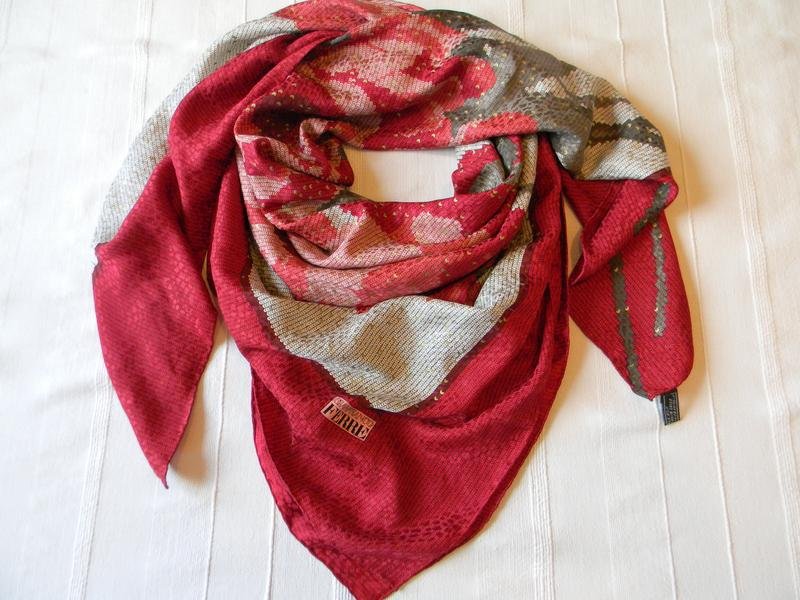 Femme Gianfranco Ferre Écharpe Rouge Taille Unique