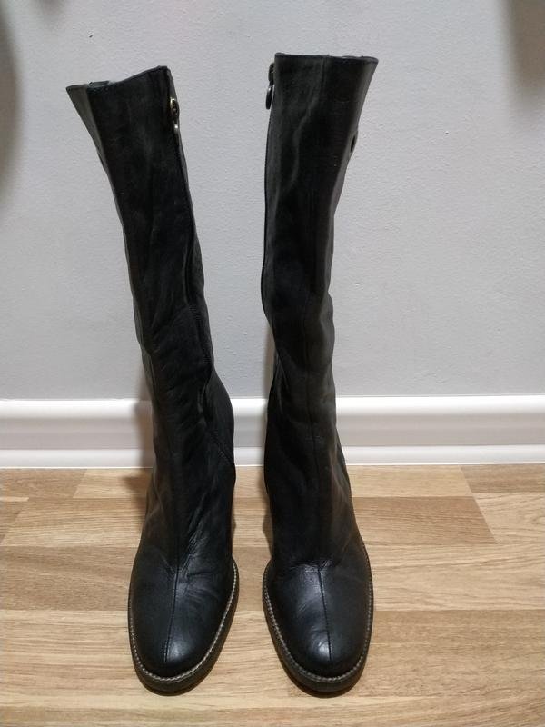 Damen Coccinelle Stiefel Braun Leder 36