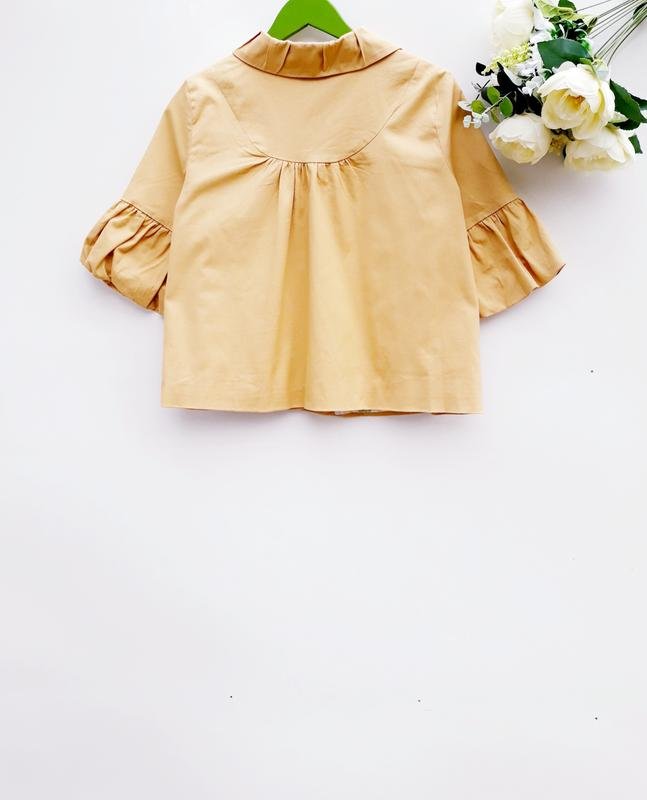 Women Papaya Jacket Yellow Cotton 40 / L / 48