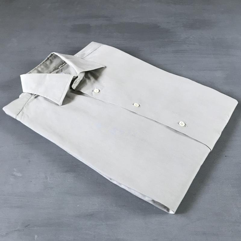 Men Gianfranco Ferre Shirt Grey Cotton 40 /L / 48