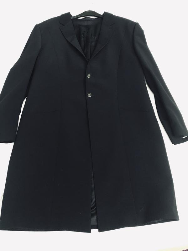 Мужской Carlo Pignatelli Плащ Чёрный 46 / 3XL / 54