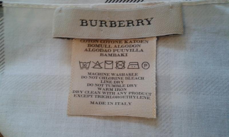 Женский Burberry Платок Чёрный Хлопок One size