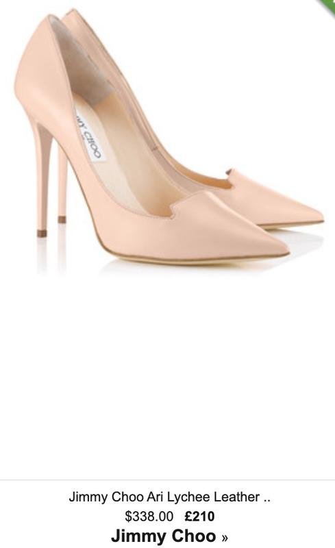 Damen Jimmy Choo Absätze Beige 36.5