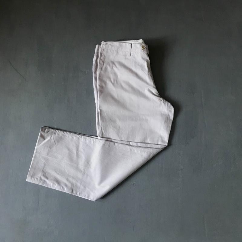 Men Gianfranco Ferre Trousers Silver Cotton 38 /