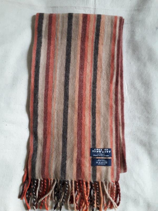 Женский Charles Tyrwhitt Шарф Разноцветный Кашемир