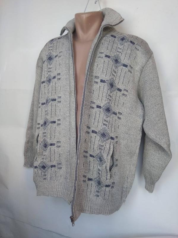 Men Akris Sweater Blue 50 / 5XL / 58