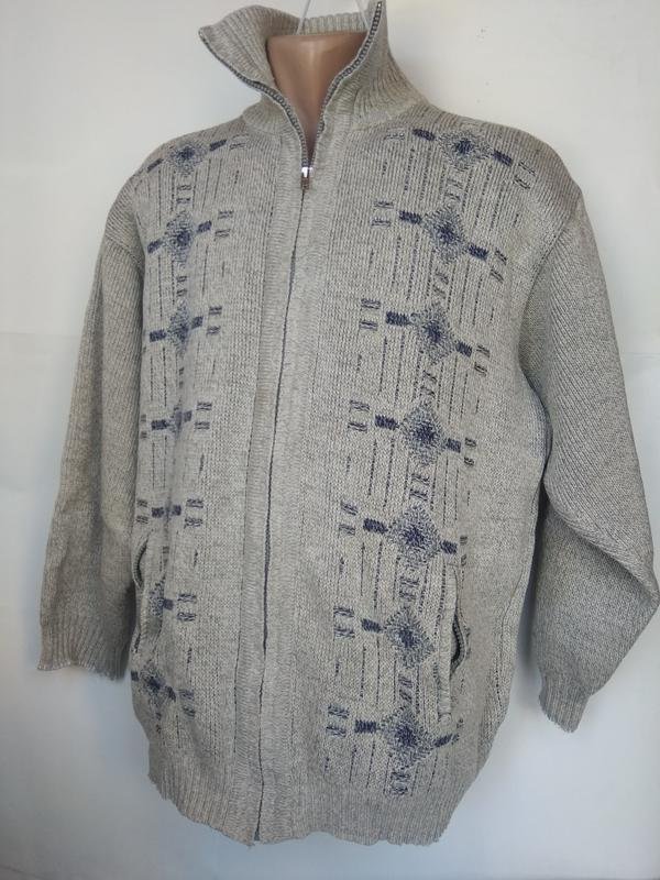 Men Akris Sweater Blue 50 / 5XL / 58