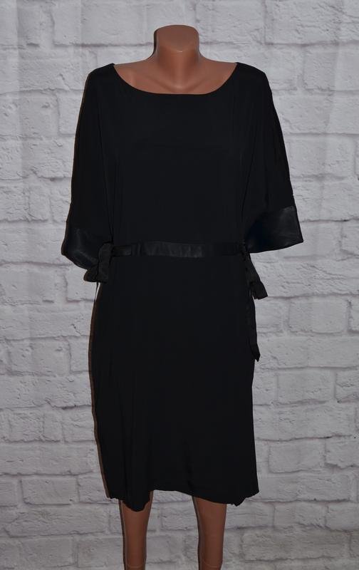 Women Jacques Britt Dress Black Elastane 46 / 3XL