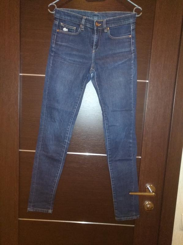 Femme Lacoste Jeans Bleu Marine 26 / S