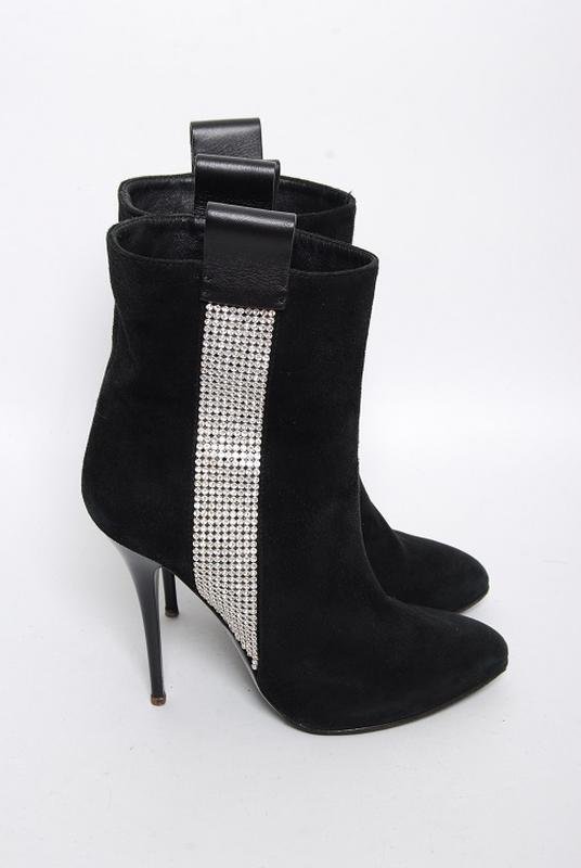Women Giuseppe Zanotti Boots Black 37.5