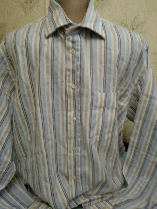 Homme Jacques Britt Chemise Blanche 44 / XXL / 52