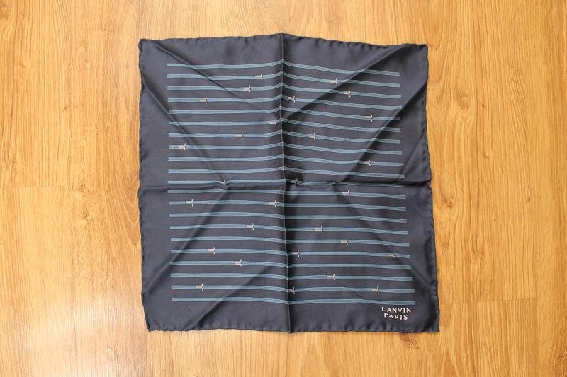 Donna Lanvin Sciarpa Nera Taglia Unica